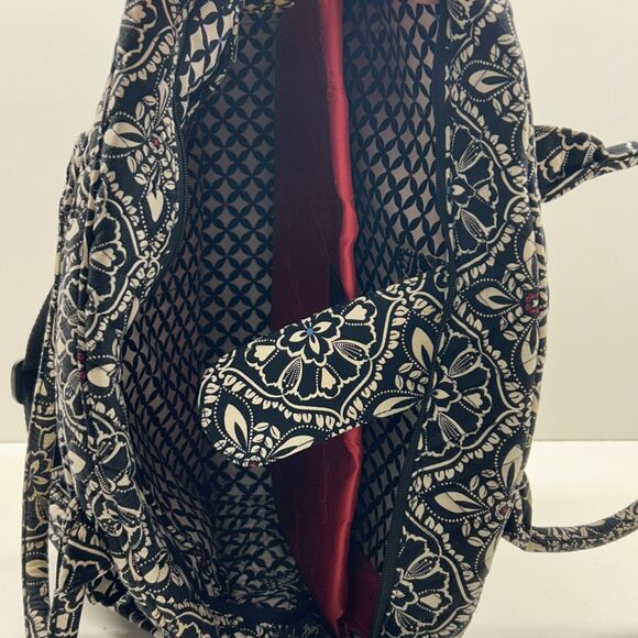 Vera Bradley Grand Weekender Travel Hand Bag-Barcelona Pattern 14x10x6 - Picture 2 of 8